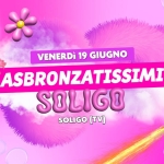 ASBRONZATISSIMI • Soligo (TV) Potrebbe essere un'immagine raffigurante il seguente testo "VENERDì 19 GIUGNO ASBRONZATISSIMI SOLIGO SOLIGO (TV) 8ች PAN PITER"