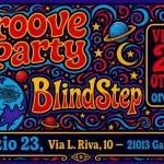 BlindStep Live Party @ Spazio 23 Gallarate Potrebbe essere un contenuto grafico raffigurante il seguente testo "BLIN BLINDSTEP"