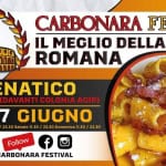 CARBONARA FESTIVAL CESENATICO Potrebbe essere un'immagine raffigurante pasta e il seguente testo "CARBONARA FESTIVAL IL MEGLIO DELLA CUCINA ROMANA CESENATICO VIALE CARDUCCI (DAVANTI COLONIA AGIP) 4 4.5.6.7 5. 6.7 GIUGNO Giovedì 18.00 /23.30 Venerdì 11.30 23.30 Sabato 11.30 23.30 Domenica 11.30 22.30 MUSICA POPOLARE ROMAN LIVESHOW LIVE SHOW INGRESSO CRATUITO Follow f CARBONARA FESTIVAL"