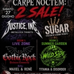 CARPE NOCTEM: 2 SALE! Justice, Inc. (METALLICA) + Sugar (SOAD) + Wild Side Rock Metal e Gothic Rock! Carpe Noctem 2 Sale! Justice, Inc. (Metallica) Sugar (Soad) Wild Side Rock Metal E Gothic Rock!