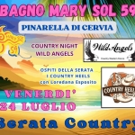 Cervia Country @bagno Marysol a Pinarella (RA) il 24 luglio 2026
