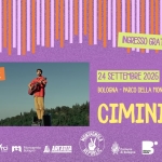 Immagine evento CIMINI live – Montagnola Republic a Bologna (BO) Potrebbe essere un contenuto grafico raffigurante il seguente testo "INGRESSO NGRESSOGRATUTO GRATUTO LIVE 24 SETTEMBRE 2026 ORE 21.00 BOLOGNA- PARCO DELLA MONTAGNOLA arci MILLENIUMCLUB ហ Montagnola Bologna CIMINI Τ6Δ ححل ARCADIA Comune di Bologna Bologia Estaaba BOLOGNA CITY MUSIC"