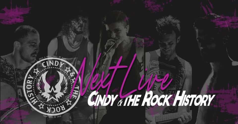 Evento Cindy & the Rock History@The Gammon – Roveredo in Piano (PN) Locandina Cindy & the Rock History@The Gammon – Roveredo in Piano (PN) - giovedì 4 giugno ore 21:30 - 23:30