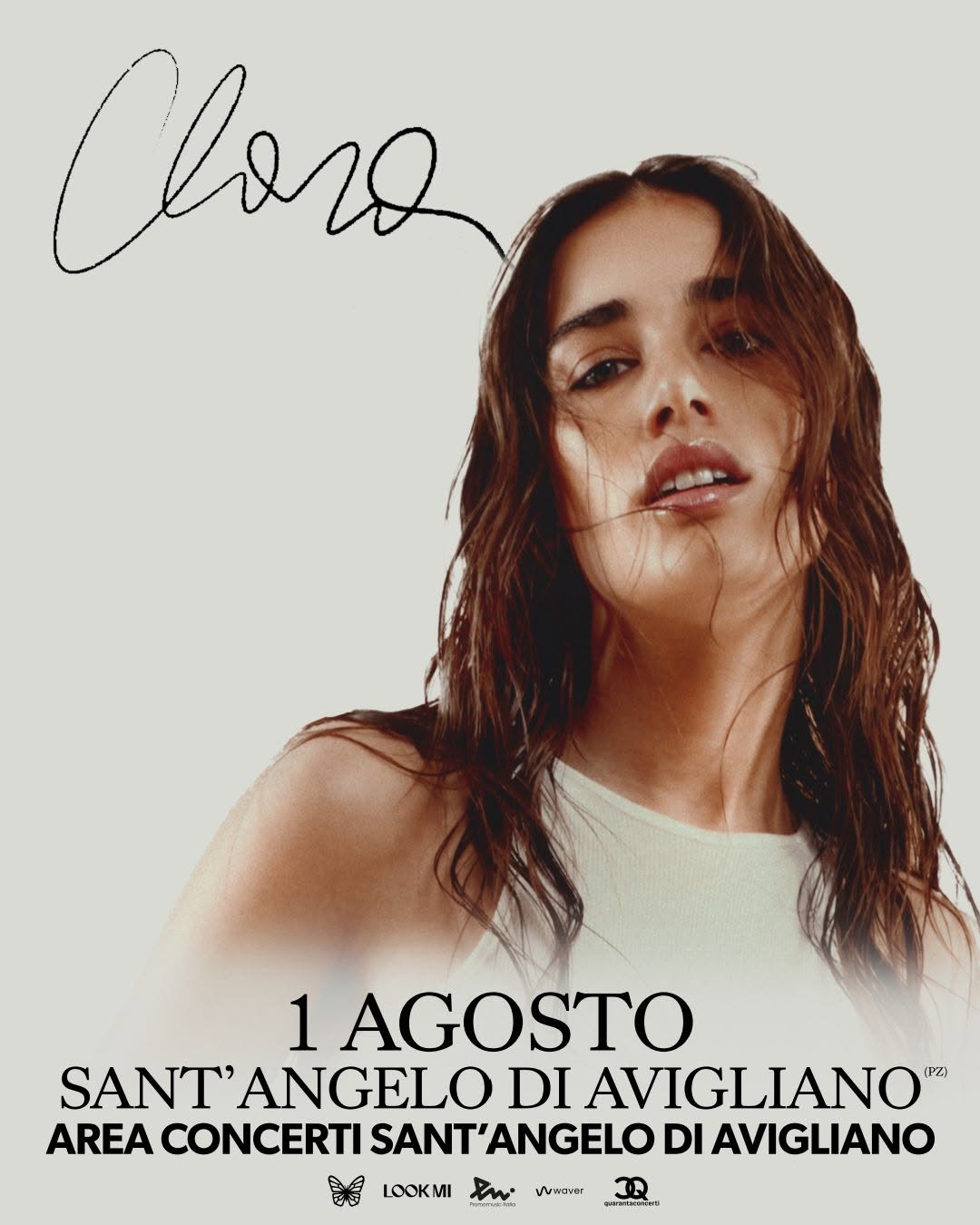 Evento Clara – Area Concerti Sant’angelo Di Avigliano (Pz) – Sab. 01/08/2026 Locandina Clara – Area Concerti Sant’angelo Di Avigliano (Pz) – Sab. 01/08/2026 - sabato 1 agosto ore 22:30 - 00:30