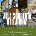 Immagine evento Col FAI Varese alla scoperta della Grà (OBBLIGO PRENOTAZIONE) a Brinzio (VA) Col FAI Varese alla scoperta della Grà (OBBLIGO PRENOTAZIONE) a Brinzio (VA) il 5 luglio 2026