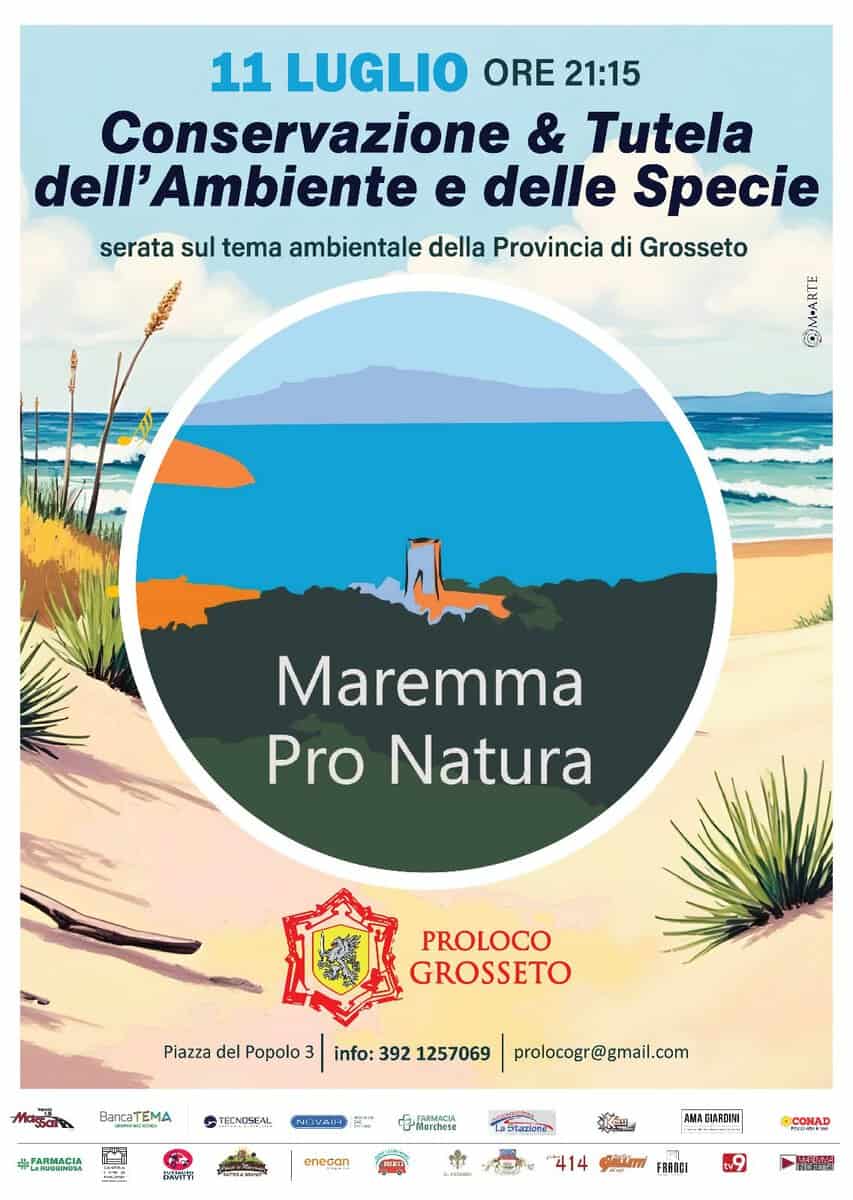 Evento Conservazione & Tutela dell’Ambiente e delle Specie Locandina Conservazione & Tutela dell’Ambiente e delle Specie - sabato 11 luglio ore 21:15 - 23:15