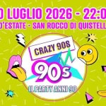 Immagine evento Crazy 90s – Festa d’Estate – San Rocco di Quistello (MN) a Quistello (MN) Crazy 90s - Festa d'Estate - San Rocco di Quistello (MN) a Quistello (MN) il 10 luglio 2026