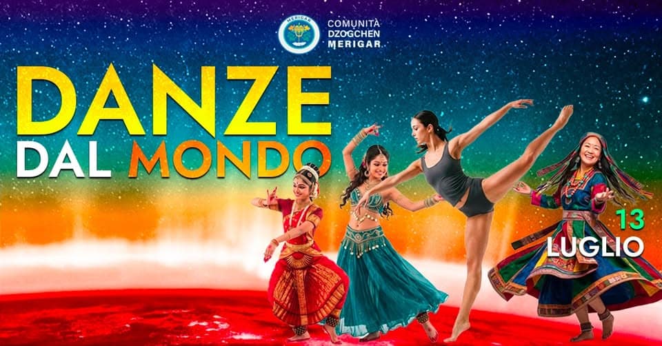 Evento Danze dal Mondo Locandina Danze dal Mondo - lunedì 13 luglio ore 18:00 - 20:00