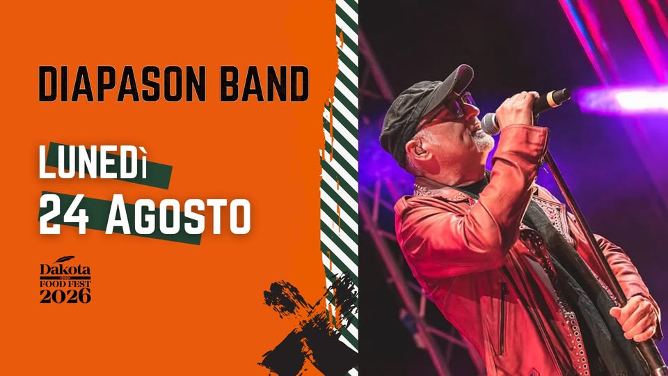 Evento DIAPASON BAND – Vasco Rossi Tribute Dakota Pub @Vigonza (PD) Locandina DIAPASON BAND – Vasco Rossi Tribute Dakota Pub @Vigonza (PD) - lunedì 24 agosto ore 22:00 - 00:00