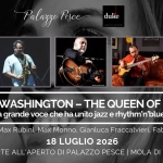 Immagine evento Dinah Washington – The Queen of Blues La grande voce che ha unito jazz e rhythm’n’blues a Mola di Bari (BA) Dinah Washington - The Queen of Blues La grande voce che ha unito jazz e rhythm'n'blues a Mola di Bari (BA) il 18 luglio 2026