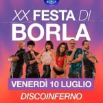 Immagine evento DiscoInferno XX Festa di Borla (Borla di Vernasca, PC) a Vernasca (PC) DiscoInferno XX Festa di Borla (Borla di Vernasca, PC) a Vernasca (PC) il 10 luglio 2026