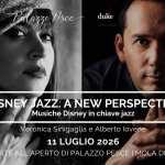 Immagine evento Disney Jazz. A New Perspective Musiche Disney in chiave jazz a Mola di Bari (BA) Disney Jazz. A New Perspective Musiche Disney in chiave jazz a Mola di Bari (BA) il 11 luglio 2026