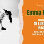 Emma Nolde a IncantoMarche Potrebbe essere un'illustrazione raffigurante il seguente testo "INCANTO Marche Emma EmmaNolde Nolde Sabato 18 LUGLIO 18:00 ANFITEATRO ROMANO Castelleone di Suasa AN"