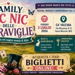 Immagine evento Family Pic Nic delle Meraviglie a Sasso Marconi Evento per Bambini vicino Bologna a Sasso Marconi (BO) Family Pic Nic delle Meraviglie a Sasso Marconi Evento per Bambini vicino Bologna a Sasso Marconi (BO) il 3 luglio 2026