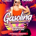Immagine evento GASOLINA – INGRESSO OMAGGIO con registrazione entro le 00.00 – Bissò a Montereale Valcellina GASOLINA - INGRESSO OMAGGIO con registrazione entro le 00.00 - Bissò a Montereale Valcellina il 4 luglio 2026