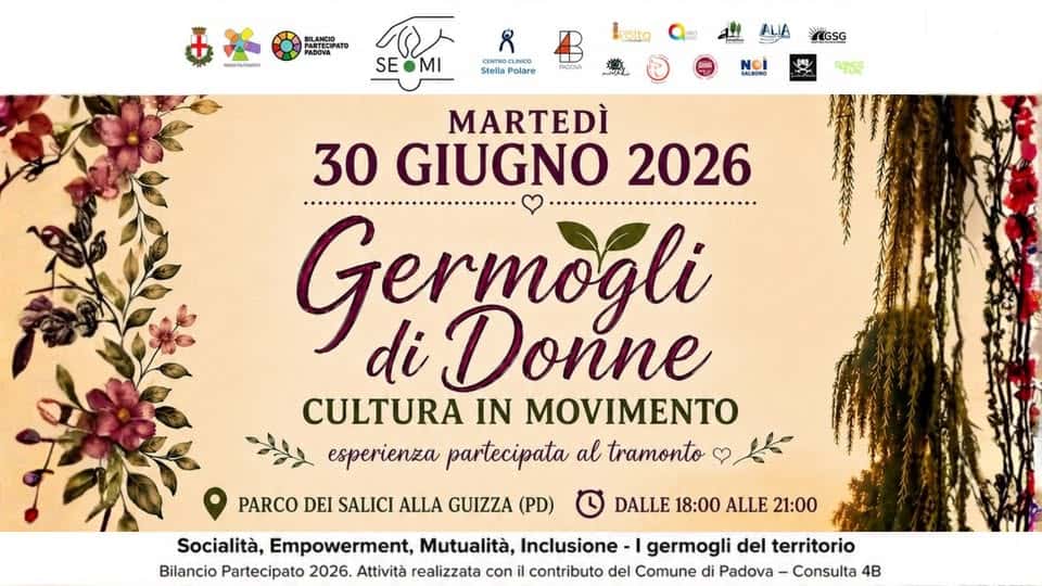 Evento Germogli di Donne – Cultura in movimento Locandina Germogli di Donne – Cultura in movimento - martedì 30 giugno ore 18:00 - 21:00