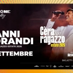 Immagine evento Gianni Morandi – C’era un ragazzo Estate 2026 a Riccione (RN) Gianni Morandi - C'era un ragazzo Estate 2026 a Riccione (RN) il 10 settembre 2026