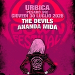 GO DOWN FEST@URBICA live THE DEVILS + ANANDA MIDA Go Down Fest@Urbica Live The Devils Ananda Mida a Pesaro (PU) il 30 luglio 2026