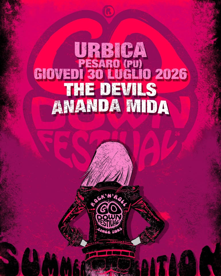 Evento Go Down Fest@Urbica Live The Devils Ananda Mida Locandina Go Down Fest@Urbica Live The Devils Ananda Mida - giovedì 30 luglio ore 20:00 - 22:00