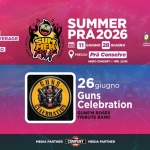 GUNS CELEBRATION – GUNS N’ ROSES Tribute Band Potrebbe essere un contenuto grafico raffigurante il seguente testo "OGNI LIVE MUSIC SERA FOOD & BEVERAGE DALLE ALLEORE ORE SPORT 8.0 SPETTACOLO SUMMER PRA2026 11 GIUGNO 28 GIUGNO colinboratane P0ο Citad Conebre UNDRA 戰 PRESSO Prà Conselve ORE 22.00 INIZIO CONCERTI LP GUNS G 26 26giug giugno Guns Celebration GUNS'NROSES ROSES GUNS'N TRIBUTE TRIBUTEBAND BAND EELEIATION MEDIA PARTNER COMPANY RASIO MEDIA PARTNER"