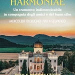 Harmoniae – apericena a Villa Selvatico Harmoniae – apericena a Villa Selvatico a Battaglia Terme (PD) il 10 giugno 2026