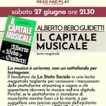 Immagine evento Il Capitale Musicale – Lectio Magistralis Di Alberto Bebo Guidetti a Jesi (AN) Il Capitale Musicale - Lectio Magistralis Di Alberto Bebo Guidetti a Jesi (AN) il 27 giugno 2026