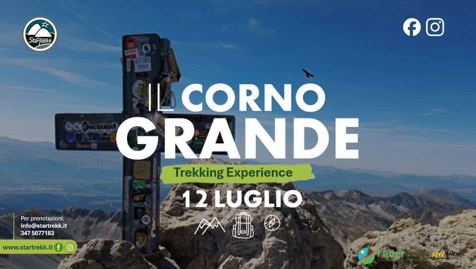 Evento Il Corno Grande Con Startrekk Locandina Il Corno Grande Con Startrekk - domenica 12 luglio ore 09:00 - 17:00