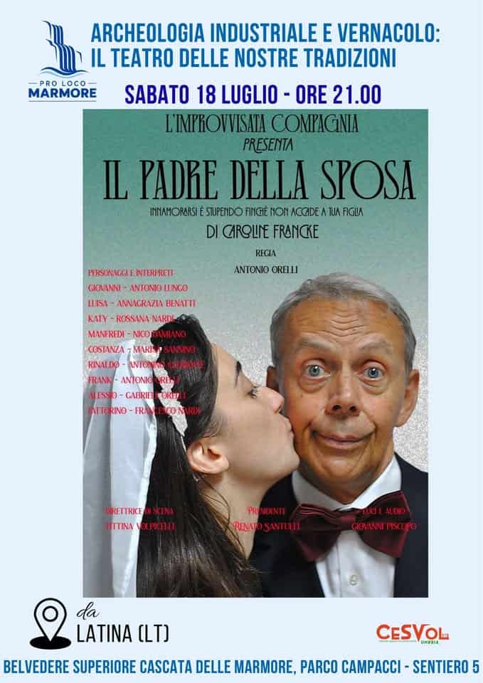 Evento Il padre della sposa Locandina Il padre della sposa - sabato 18 luglio ore 21:00 - 23:00
