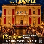 Il Ritorno dei Doria – Cena Rinascimentale Il Ritorno dei Doria – Cena Rinascimentale a Loano (SV) il 12 giugno 2026