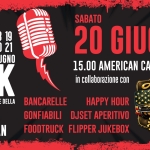 il SABATO pomeriggio del GAS ROCK // AMERICAN CAR SHOW con AMICI MUSCLE PADOVA Potrebbe essere un'immagine raffigurante bevanda e il seguente testo "SABATO 20 GIUGNO 15.00 AMERICAN CAR SHOW in collaborazione con Amici 2026. GAS 20 1819 2021 21 GIUGNO ROCK EVENTO BENEFICO IN FAVORE DELLA BANCARELLE HAPPY HOUR GONFIABILI DJSET APERITIVO FOODTRUCK FLIPPER JUKEBOX LILT LOGAITAL JEGAITA LAHAPEN PARCO DAN VIA SCHIAPARELL GIOVANHI .17 VITTORIO VENETO (TV) Muscle Padova"