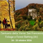Immagine evento Il Santuario della Verna San Francesco, Foliage e Forest Bathing (Ar) Il Santuario della Verna San Francesco, Foliage e Forest Bathing (Ar)