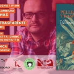 Juan Cárdenas presenta Pellegrino Trasparente | Notti orfeoniche Potrebbe essere un'immagine raffigurante il seguente testo "MARTEDÌ 23 GIUGNO 19:00 LO SCRITTORECOLOMBIANO SCRITTORE JUAN UANCÁRDENAS PRESENTA PELLEGRINO TRASPARENTE TRASP (POLIDOROEDITORE) (POLIDORO EDITORE) PELLEGRINO TR TRASPARENTE JUAN CÁRDENAS IN DIALOGO CON EDOARDO BALLETTA (UNIBO) & MASSIMILIANO BONATTO ARENA ORFEONICA VIABROCCAINDOSSO5 50 Patto perla per lettura diGologns HISPANIA rfeanico POLIDORO Aibciaciór diuril อนูธอรอ8 LACONFRATENTADEL'UVA LEITIA M MopaocKTE T6 ACONFRATERNITA TERNITA ADELL'UVA CONFRAT POLIDORO"