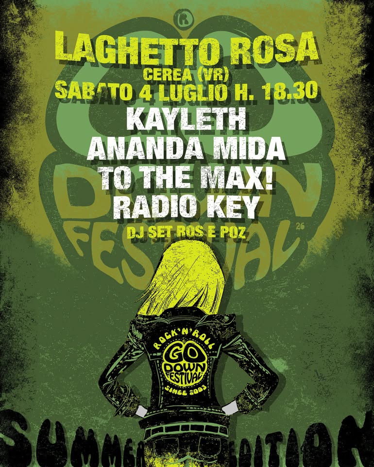 Evento Kayleth Ananda Mida To The Max! Radio Key Dj Set Ros E Poz Locandina Kayleth Ananda Mida To The Max! Radio Key Dj Set Ros E Poz - sabato 4 luglio ore 19:00 - 21:00