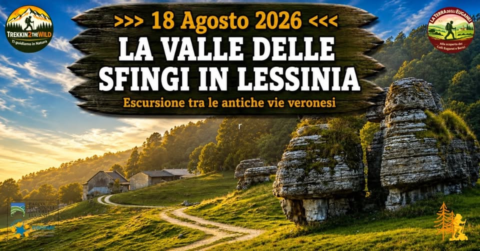Evento La Valle delle Sfingi in Lessinia Locandina La Valle delle Sfingi in Lessinia - martedì 18 agosto ore 09:15 - 16:00