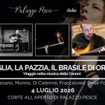 Immagine evento La voglia, la pazzia, il Brasile di Ornella Viaggio nella musica della Vanoni a Mola di Bari (BA) La voglia, la pazzia, il Brasile di Ornella Viaggio nella musica della Vanoni a Mola di Bari (BA) il 4 luglio 2026