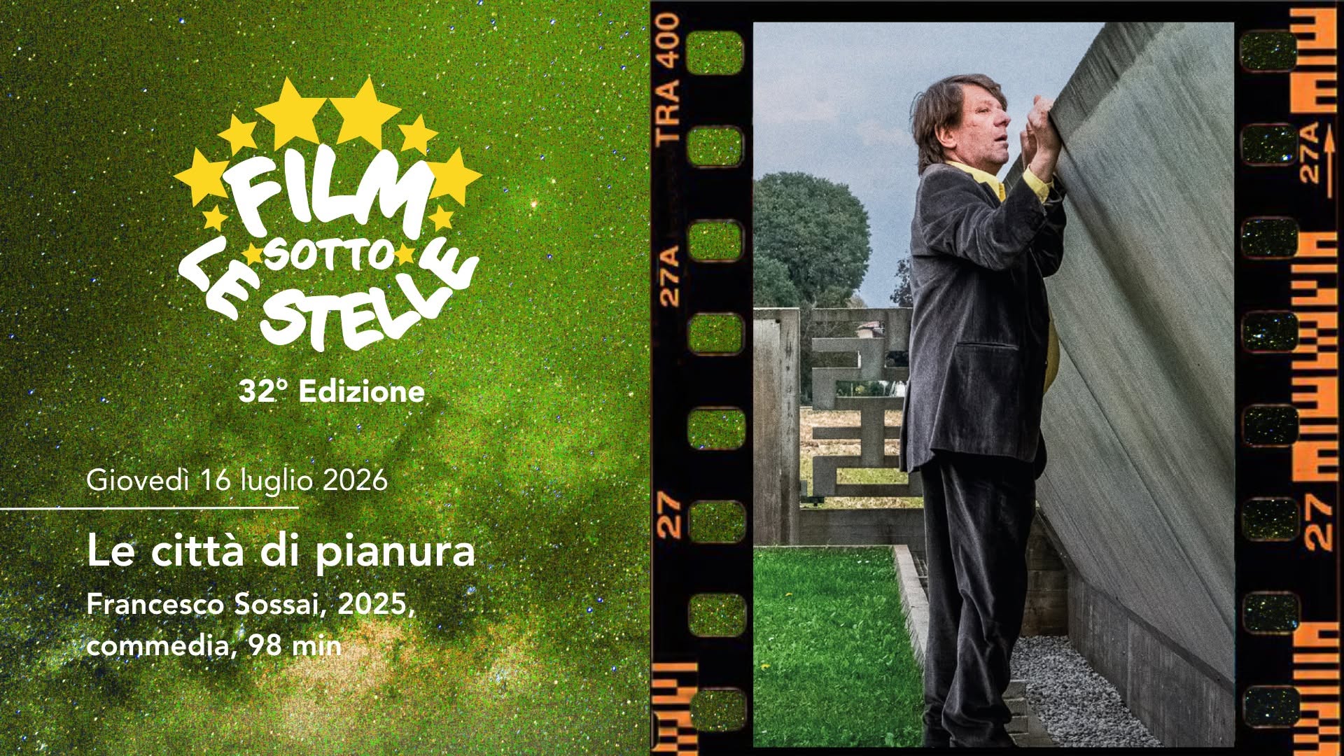 Evento Le città di pianura – Film sotto le stelle 2026 Locandina Le città di pianura – Film sotto le stelle 2026 - martedì 14 luglio ore 21:30 - 23:30