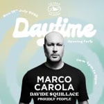 Immagine evento Le Vele Alassio presents Change Your Mind Daytime Opening Party – Sunday, 19th July 2026 a Alassio (SV) Potrebbe essere un contenuto grafico raffigurante il seguente testo "LEVELE Sun 1ទ+ 9" July 2026 Daytime OpuningParty Opening Party MLASNIO from иpw សង MARCO CAROLA DAVIDE SQUILLACE PROUDLY PROUDLYPEOPLE PEOPLE"