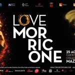 Immagine evento Love Morricone, Archi & Voci – Mazara Del Vallo – 25 Agosto 2026 a Mazara del Vallo (TP) Potrebbe essere un contenuto grafico raffigurante testo