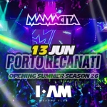 Mamacita • I AM • Porto Recanati Potrebbe essere un'immagine raffigurante testo