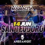 Mamacita Ogni Domenica • Ambra Night • San Teodoro Potrebbe essere un'immagine raffigurante testo