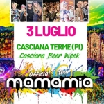 Immagine evento Mamamia In Tour A Casciana Terme (Pi) – Casciana Beer Week a Madonna della Quercia (VT) Mamamia In Tour A Casciana Terme (Pi) - Casciana Beer Week a Madonna della Quercia (VT) il 3 luglio 2026