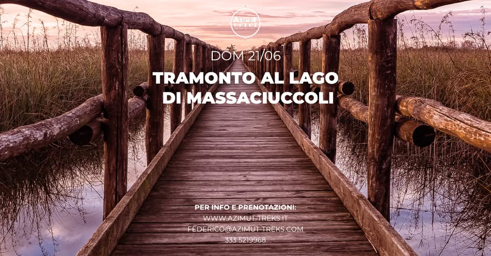 Evento Massaciuccoli al tramonto Locandina Massaciuccoli al tramonto - domenica 21 giugno ore 18:00 - 21:30