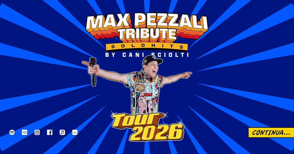 Evento Max Pezzali Tribute (Official) – Festa dell’Unità di Brembate (Bg) Locandina Max Pezzali Tribute (Official) – Festa dell’Unità di Brembate (Bg) - lunedì 17 agosto ore 21:30 - 23:30