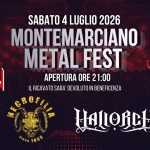 METAL FEST – MONTEMARCIANO 2°EDITION Metal Fest – Montemarciano 2° Edition a Montemarciano (AN) il 4 luglio 2026