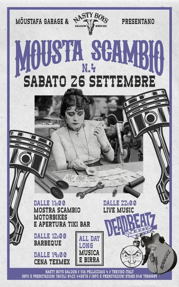 Evento Mousta Scambio Locandina Mousta Scambio - sabato 26 settembre ore 14:00 - 16:00