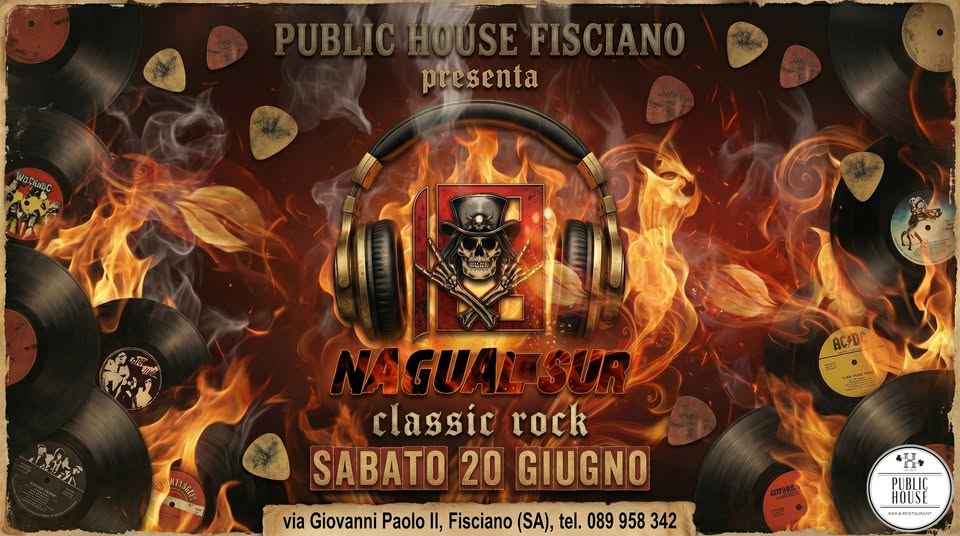 Evento Nagual Sur live al Public House Locandina Nagual Sur live al Public House - sabato 20 giugno ore 22:00 - 00:00