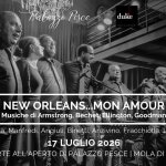 Immagine evento New Orleans ….Mon Amour Musiche di Armstrong, Bechet, Ellington, Goodman a Mola di Bari (BA) New Orleans ....Mon Amour Musiche di Armstrong, Bechet, Ellington, Goodman a Mola di Bari (BA) il 17 luglio 2026