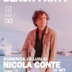Immagine evento Nicola Conte – Beach Party – 19 Luglio 2026 a Silvi (TE) Nicola Conte - Beach Party - 19 Luglio 2026 a Silvi (TE) il 19 luglio 2026