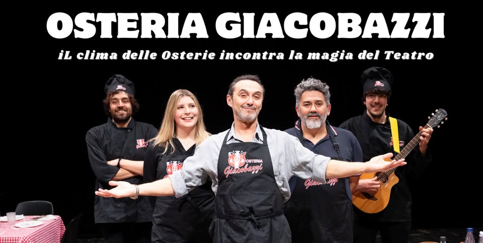 Evento Osteria Giacobazzi Con Giuseppe Giacobazzi Locandina Osteria Giacobazzi Con Giuseppe Giacobazzi - venerdì 2 ottobre ore 21:00 - 23:00