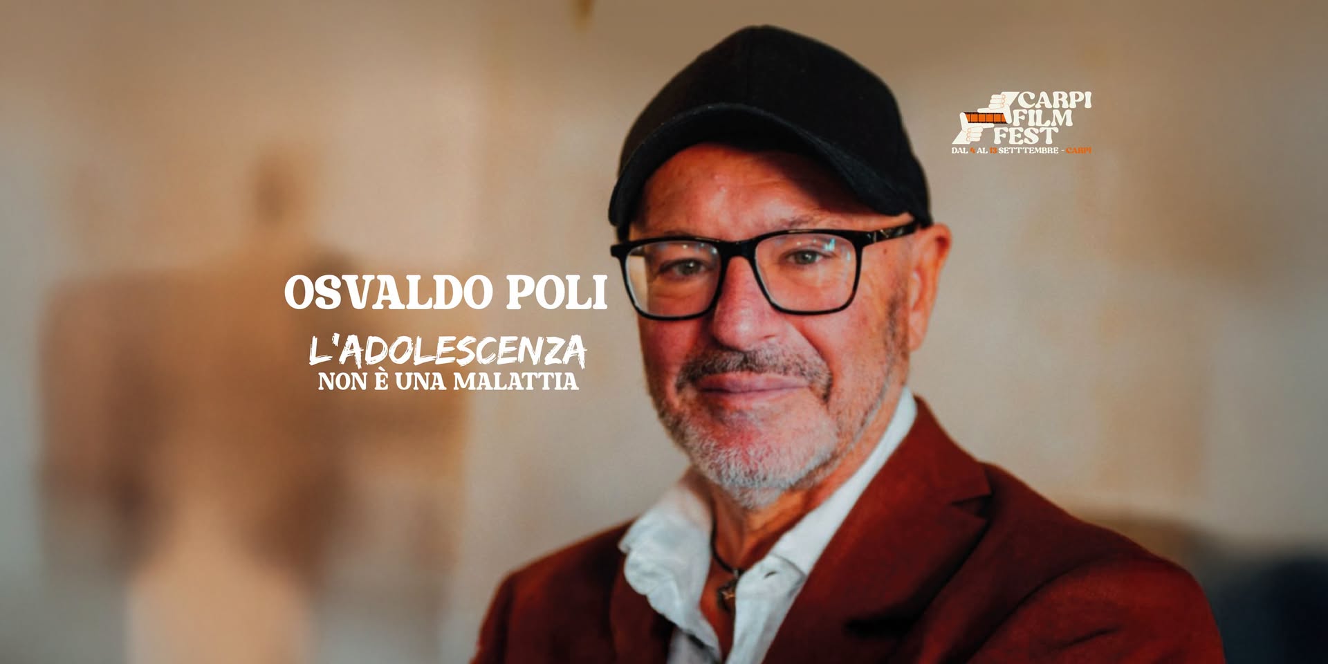 Evento Osvaldo Poli – L’adolescenza Non È Una Malattia Locandina Osvaldo Poli – L’adolescenza Non È Una Malattia - venerdì 4 settembre ore 20:30 - 22:30